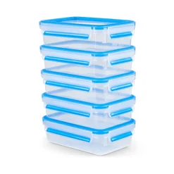 Tefal MasterSeal Mealprep madbeholder sæt 0,8 liter 5 stk.