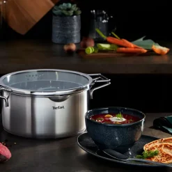 Tefal Nordica gryde rustfrit stål uden belægning 5 liter