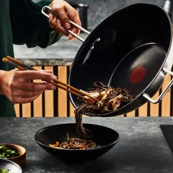 Tefal Nordica wok sort Ø 28 cm