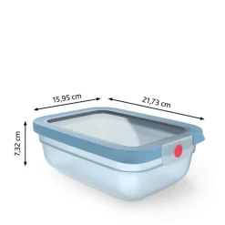 Tefal OneClick Fresh opbevaringsboks blå 1,2 liter