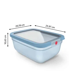 Tefal OneClick Fresh opbevaringsboks blå 3 liter