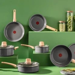 Tefal Renew sauterpande med låg og keramisk belægning grå 24 cm
