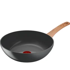 Tefal Renew wokpande med keramisk belægning grå 28 cm