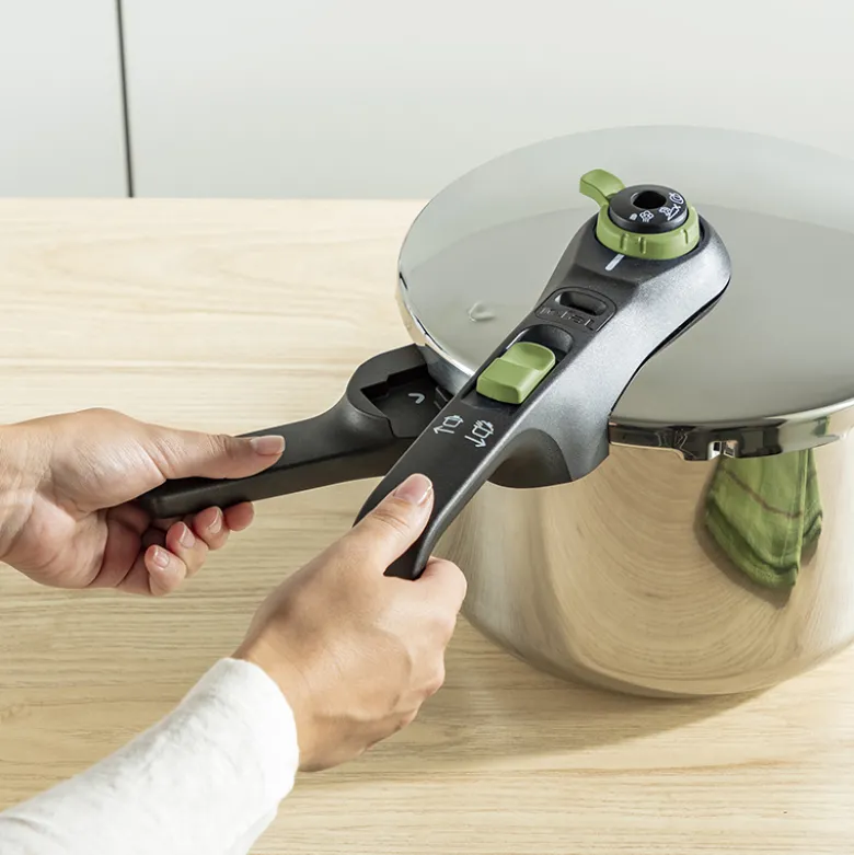 Tefal Secure Trendy trykkoger stål 6 liter