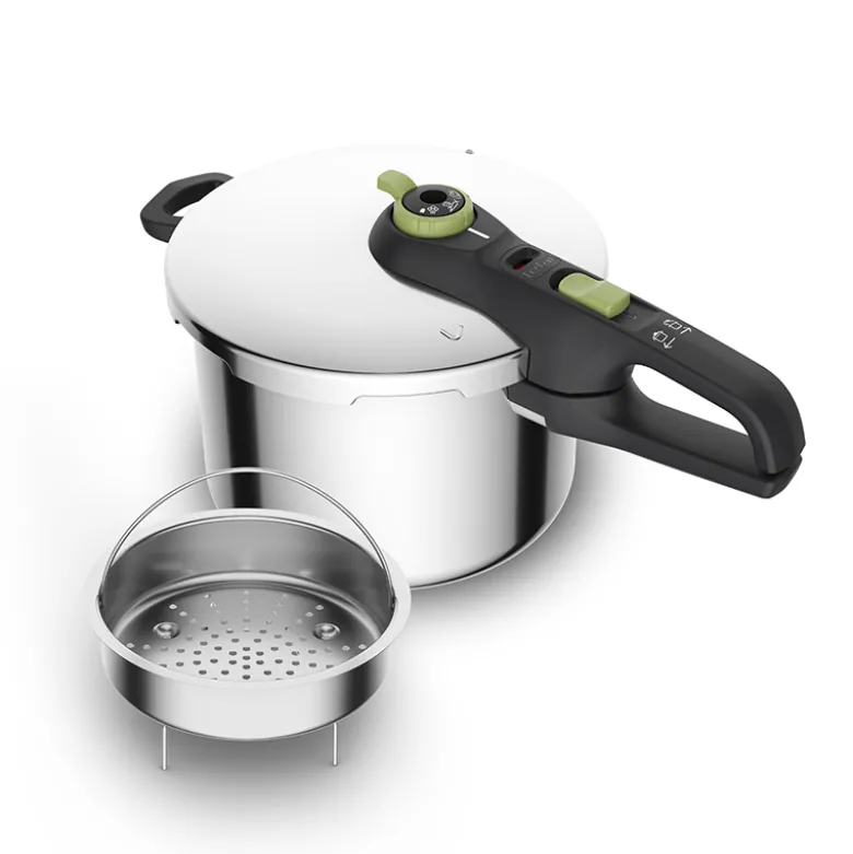Tefal Secure Trendy trykkoger stål 6 liter