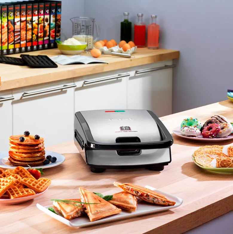 Tefal Snack Collection multijern toaster inklusiv 2 sæt plader