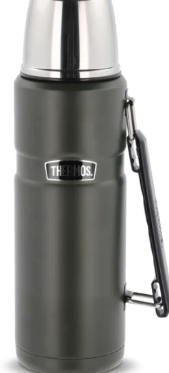 Thermos Stainless King termoflaske mørkegrøn 1,2 liter