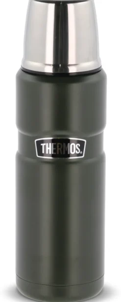 Thermos Stainless King termoflaske mørkegrøn 0,47 liter