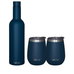 TO-GO by Scanpan Premium Wine Tumbler blå gavesæt