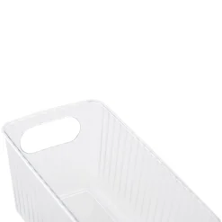 Transparant opbevaringskasse 29x11,5x9,5 cm