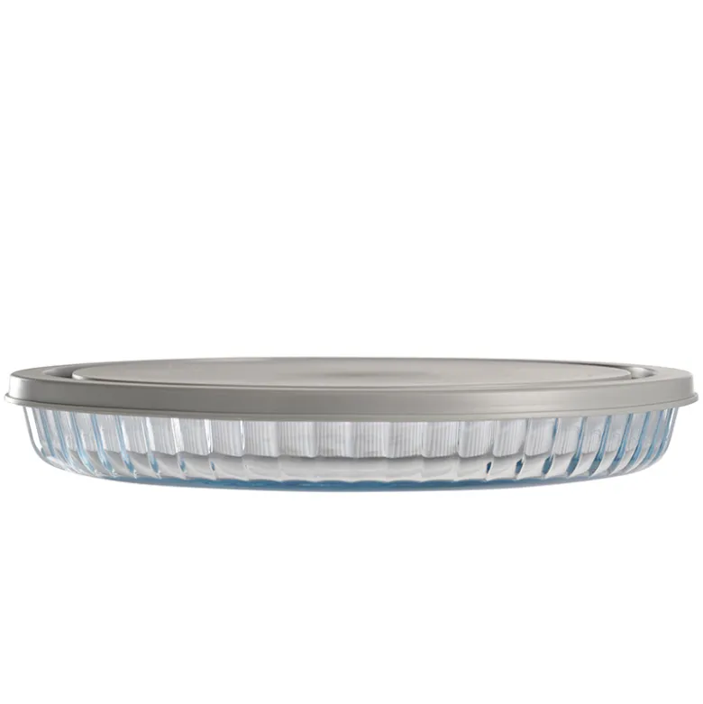 Tærtefad med låg Ø 28 cm
