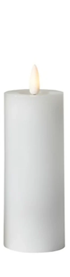 Umbra LED vokslys hvid 15 cm