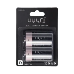 Uyuni Lighting batterier D 1,5v 2 stk.