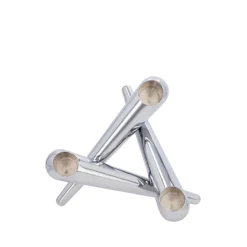 Uyuni Lighting Bonfire lysestage chrome 14,6 cm