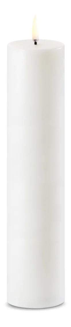 Uyuni Lighting LED bloklys hvid H 22 cm Ø 4,8 cm