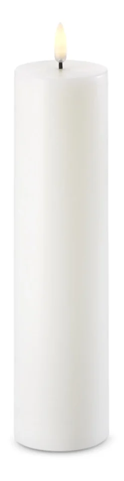Uyuni Lighting LED bloklys hvid H 22 cm D 5,8 cm