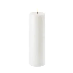 Uyuni Lighting LED bloklys hvid H 25 cm D 7,8 cm
