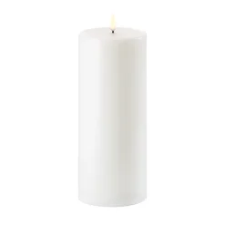 Uyuni Lighting LED bloklys hvid H 25 cm D 10,1 cm