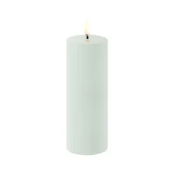 Uyuni Lighting LED bloklys støvet grøn H 15,2 cm