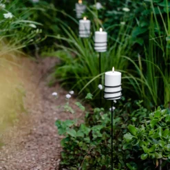 Uyuni Lighting Outdoor LED bloklys hvid H 7,8 cm