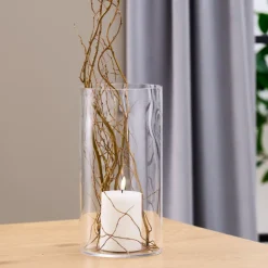 Vase cylinder glas Ø 15 cm H 30 cm
