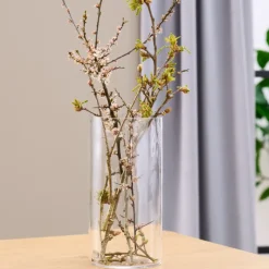 Vase cylinder glas Ø 15 cm H 30 cm