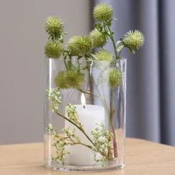 Vase cylinder glas Ø 15 H 20 cm