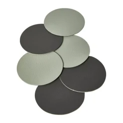 Vendbare glasbrikker Ø 10 cm 6 stk. assorterede farver