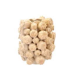 Villa Collection Elha vase/skjuler honninggul 32 cm