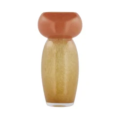 Villa Collection Styles vase gul/amber 30 cm