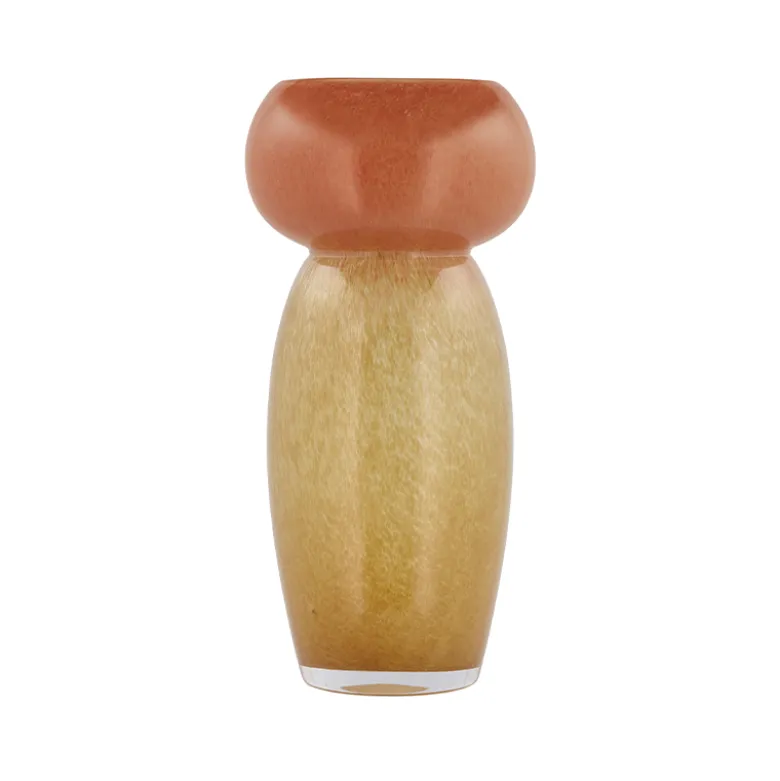 Villa Collection Styles vase gul/amber 30 cm