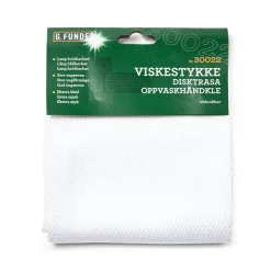 Viskestykke i microfiber 60x40 cm hvid