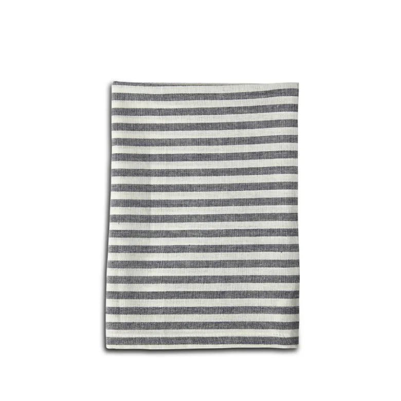 Viskestykke stribet blå 70x50 cm