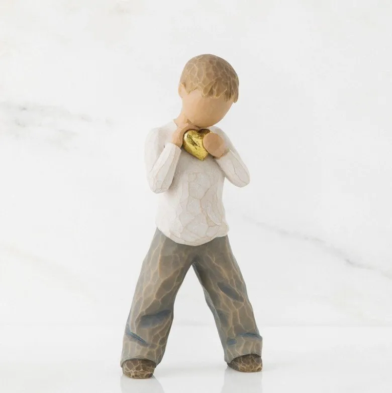 Willow Tree Heart of Gold figur H 14 cm