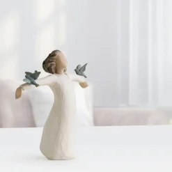 Willow Tree Happiness figur H 14 cm