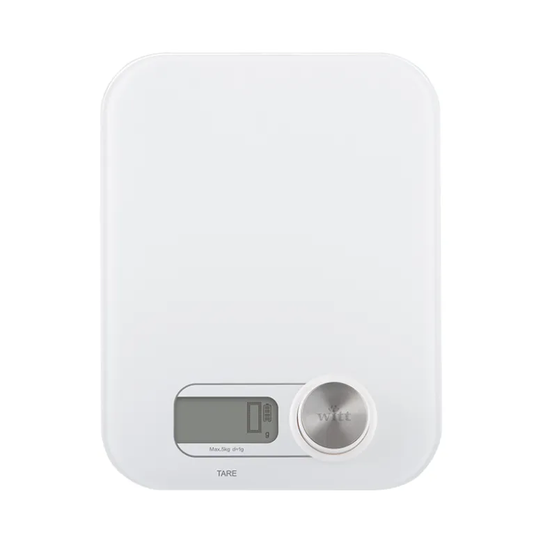 Witt Premium batterifri køkkenvægt hvid
