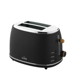 Witt Premium brødrister 2-slicer sort 850 watt