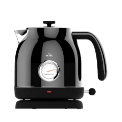 Witt Premium Retro kedel sort 1,5 liter 2400 watt