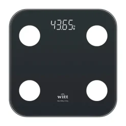 Witt smart scale badevægt sort 180 kg