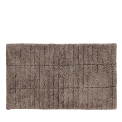 Zone bademåtte tiles taupe 80x50 cm