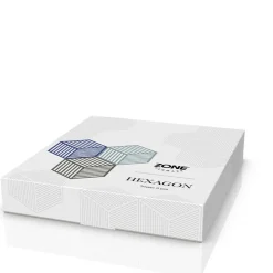 Zone Hexagon bordskåner 3 stk indigo/fog/olive taupe