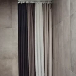 Zone Lux badeforhæng taupe 180x220 cm