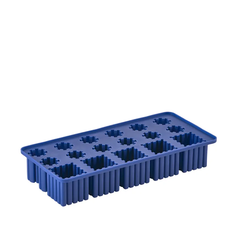 Zone Singles isterningbakke indigo blue