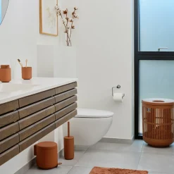 Zone Tiles bademåtte terracotta 80x50 cm